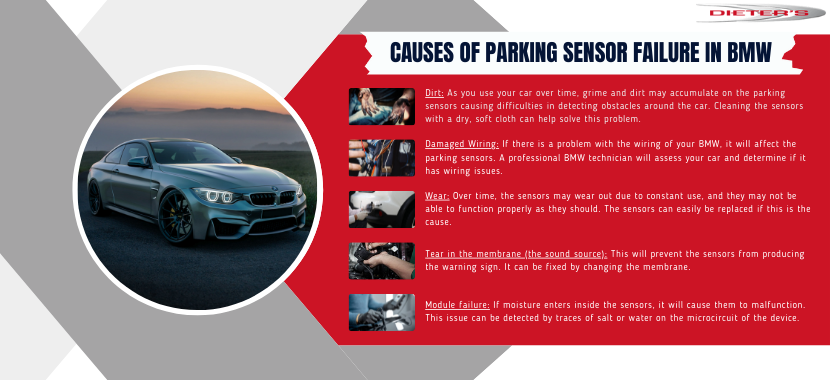 Causes of Parking Sensor Failure In BMW