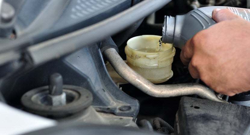 Porsche Hydraulic Fluid Filling