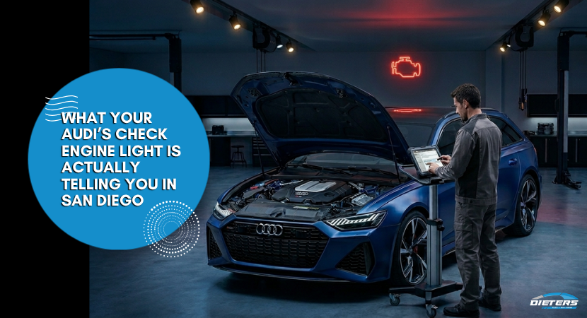 What Your Audi’s Check Engine Light Is Actually Telling You in San Diego